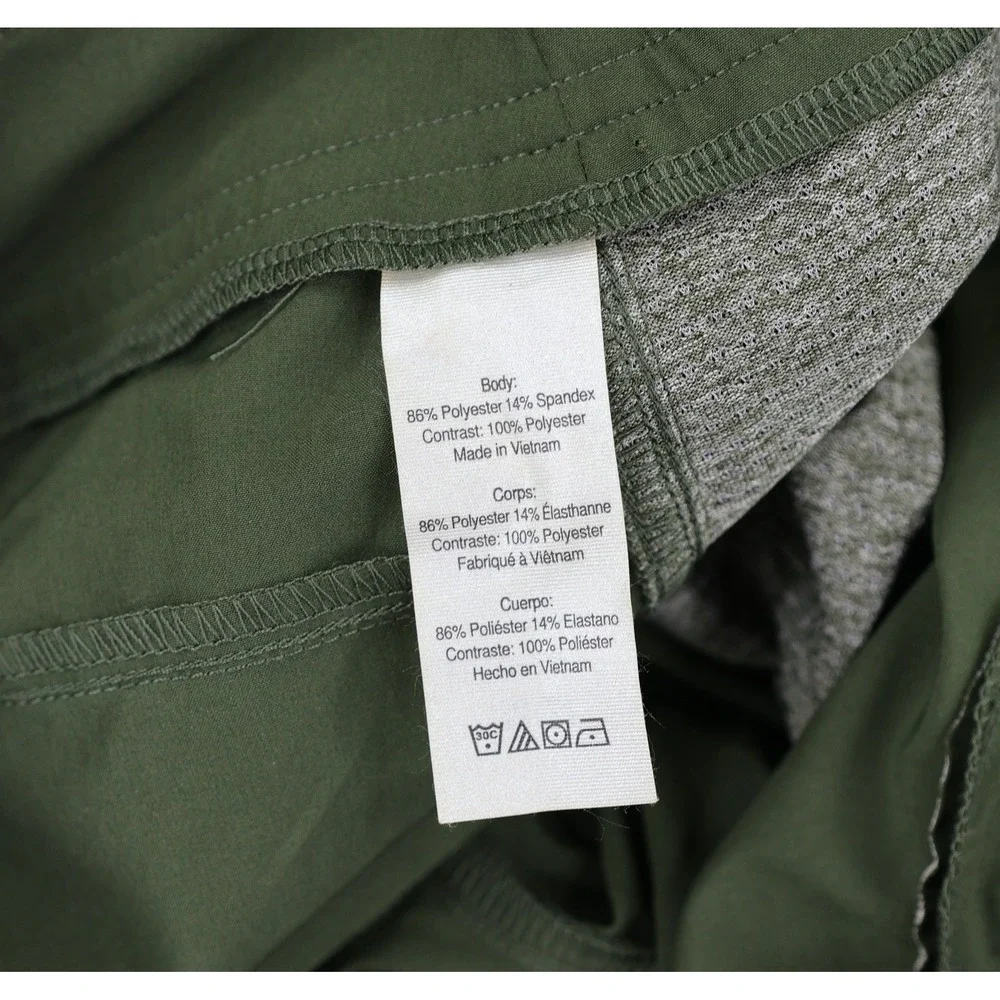 Alo Shorts Mens Large Green Drawstring Athletic Swim Hybrid Board Quick Dry - Picture 6 of 13